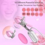 10 Mode Clitoral Stimulating Nipple Clamp Vibrators For Couples 3