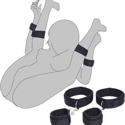 2nd Gen Neoprene Restraint Set Adjustable Enhances Intimacy 11