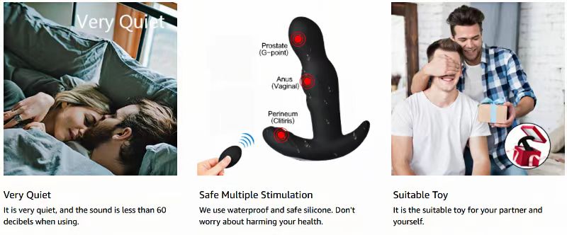 360 Rotating Anal Prostate Massager With Ergonomic Design 3