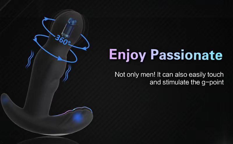 360 Rotating Anal Prostate Massager With Ergonomic Design 5