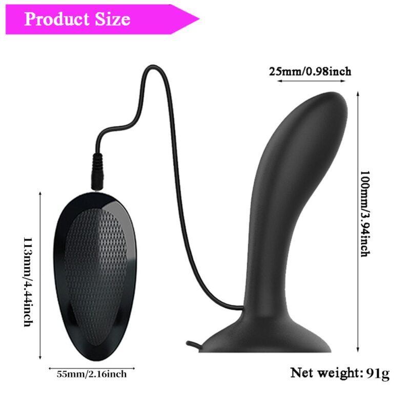 7 Mode Silicone Anal Bead Plug With Suction Cup For Waterproof Sensual Delights 10