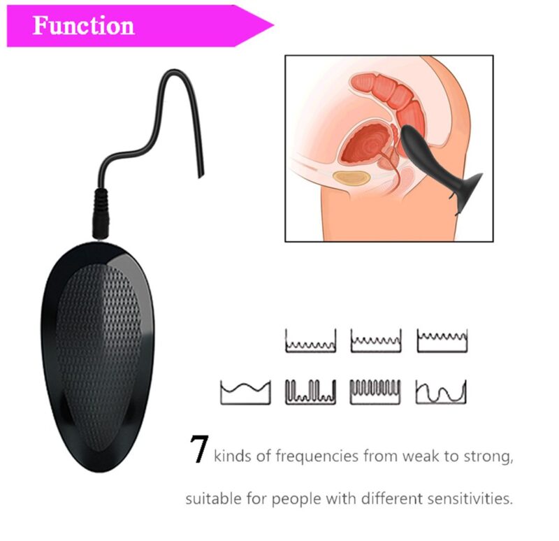 7 Mode Silicone Anal Bead Plug With Suction Cup For Waterproof Sensual Delights 8