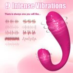 App Remote Control Egg Vibrator Silicone Colors Rose Red Purple Self Pleasure Button Max 50 Noise 10