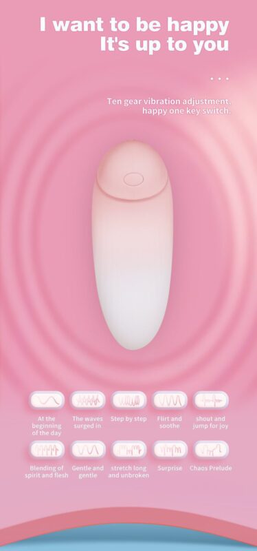 App Remote Control Into The Body Type Small Vibrator 10