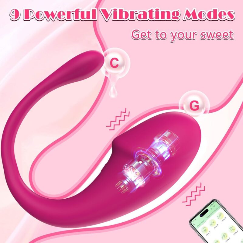 App Wireless Bullet Vibrator For Women Silicone Abs 50db Noise Remote Control 10