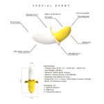 Banana Shaped Strong Vibration Masturbation Stick 4