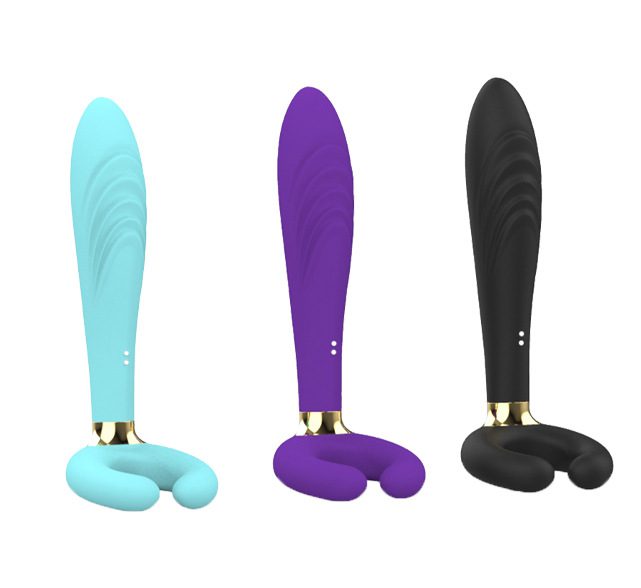 C Shaped Bull Horn Vibrator 10 Freq Mag Recharge Waterproof Adult Intimacy 18