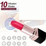 Discreet 10 Speed Waterproof Vibrator Portable Pleasure Toy For Women Couples 14