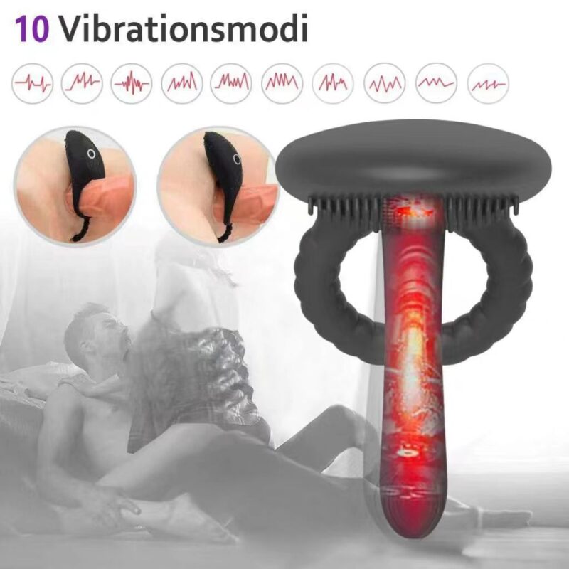 Dual Function Cock Ring Teasing Egg Set 10 Quiet Vibes Couples Exploration 4