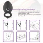 Dual Function Cock Ring Teasing Egg Set 10 Quiet Vibes Couples Exploration 5