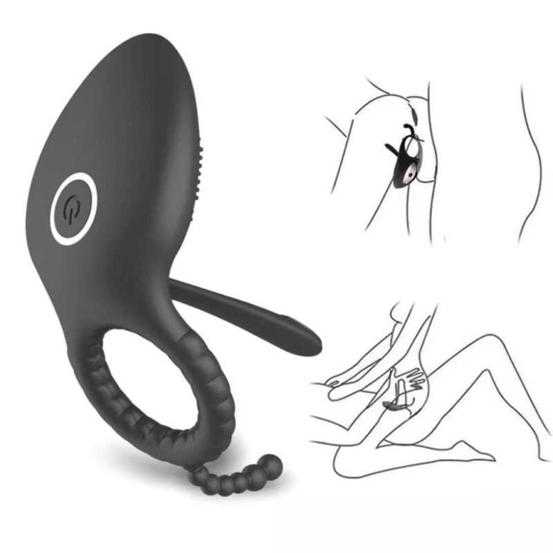 Dual Function Cock Ring Teasing Egg Set 10 Quiet Vibes Couples Exploration