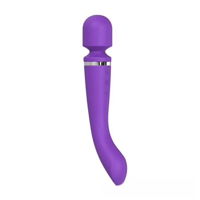 Dual Headed Vibrator 10 Quiet Vibes Abs Med Grade Silicone Luxurious 4