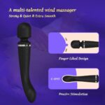 Dual Headed Vibrator 10 Quiet Vibes Abs Med Grade Silicone Luxurious 6