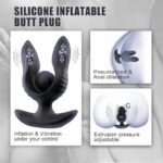 Fast Charging Inflatable Anal Plug With 10 Vibration Modes 5