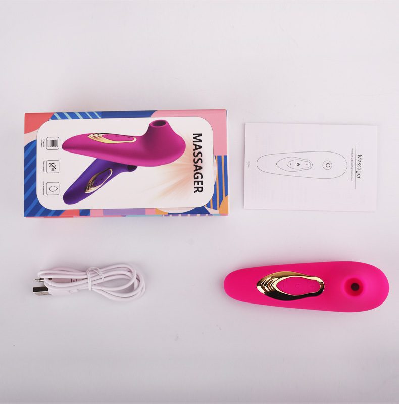 Female 5 Frequency Rose Suction Vibrator For Self Pleasure 5