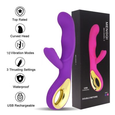 Female Rechargeable Av Vibrator For G Spot Orgasm Massager 12