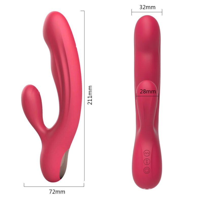 Female Strong Vibration Av Wand With Heating G Spot Stimulator 2