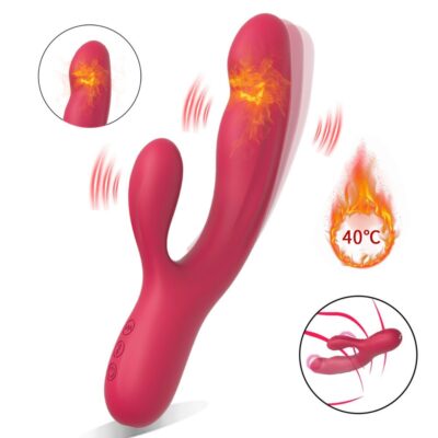 Female Strong Vibration Av Wand With Heating G Spot Stimulator