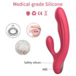 Female Strong Vibration Av Wand With Heating G Spot Stimulator 5