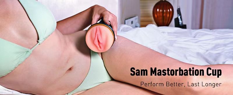 Male Adult Sex Toy Realistic Textured Masturbators Cup 5