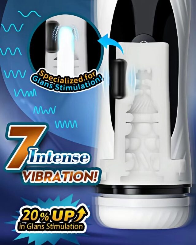 Male Sex Toy With 5 Thrusting 4 Sucking And 7 Vibration Modes 9