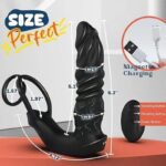 Remote Controllable Thrusting Anal Vibrator For Men Prostate 11