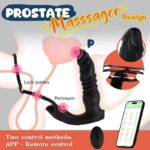 Remote Controllable Thrusting Anal Vibrator For Men Prostate 14