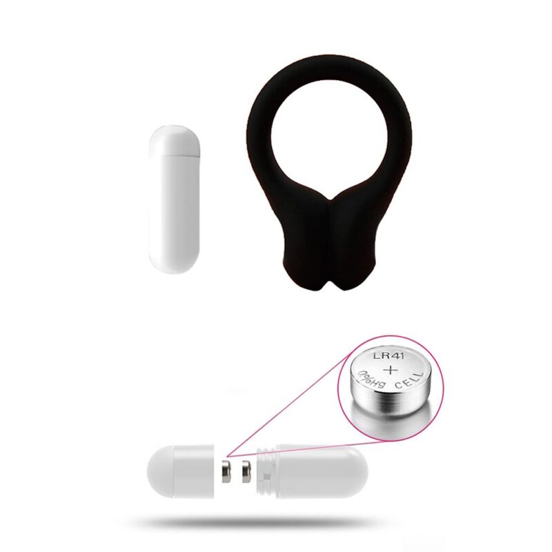 Silicone Penis Long Battle Lock Sperm Ring Vibrator 5