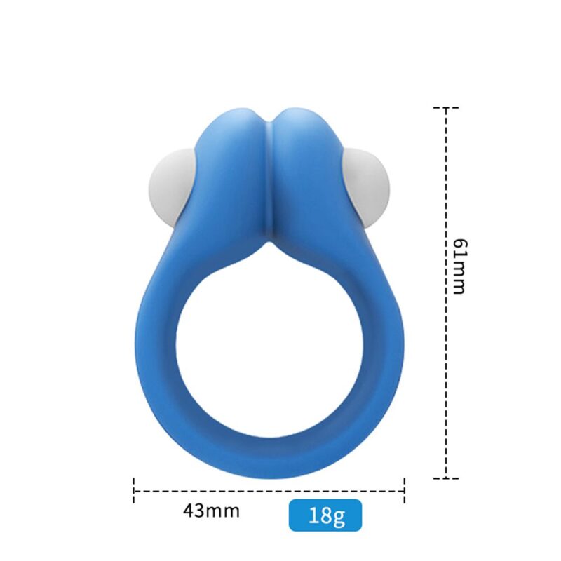 Silicone Penis Long Battle Lock Sperm Ring Vibrator