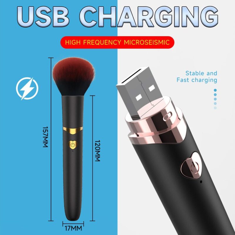 Usb Rechargeable 7 Frequency Beauty Vibrator