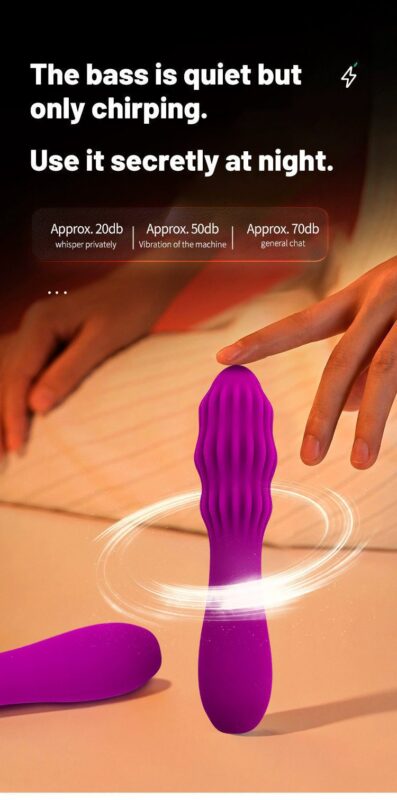 Whispering Storm G Spot Vibrating Wand Waterproof Quiet Intense Pleasure 12