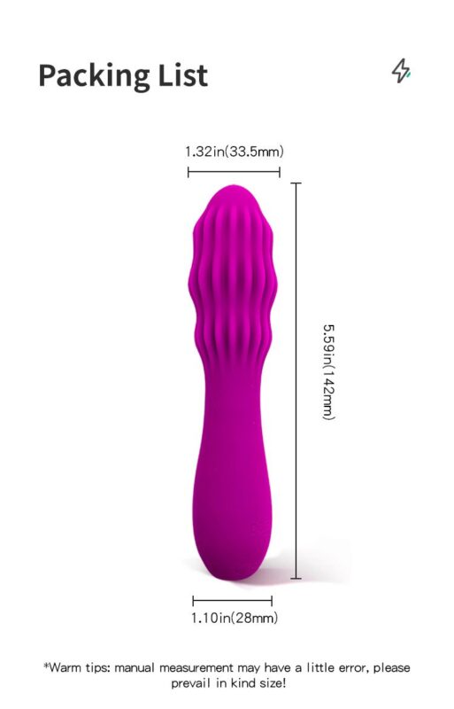 Whispering Storm G Spot Vibrating Wand Waterproof Quiet Intense Pleasure 3