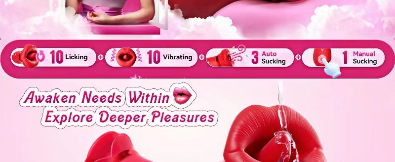 Women Anal Clit Vibrator 10 Licking Modes 2